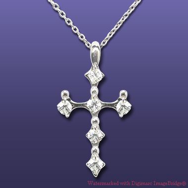 クロスフォー ニューヨーク Crossfor New York エンジェル クロスペンダント 長谷川京子さん贈呈品｜おしゃれなレディースアクセサリー