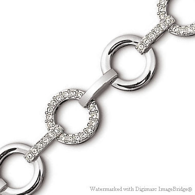 スワロフスキー Swarovski サークル ブレスレット（クリスタル＆シルバー）その３