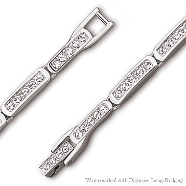 スワロフスキー Swarovski エブリデイ ブレスレット（クリア／シルバー）その２