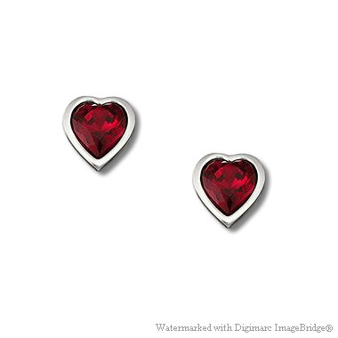 スワロフスキー Swarovski ララ ピアス（シャム／シルバー）｜おしゃれなレディースアクセサリー