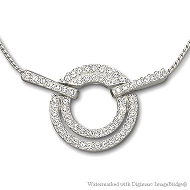スワロフスキー Swarovski イリーナ・ペンダント（クリア／シルバー）その２