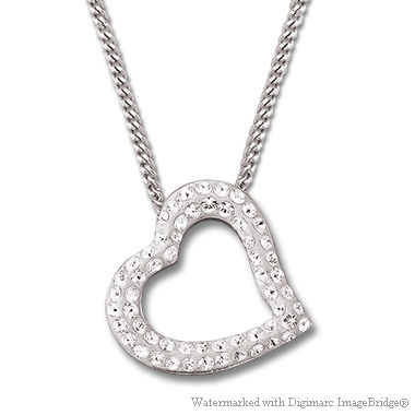 スワロフスキー Swarovski モーツアルト ペンダント（クリア／シルバー）｜おしゃれなレディースアクセサリー