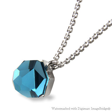 スワロフスキー Swarovski ポイント オブ ライト ペンダント（インディコライト／シルバー）その２