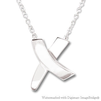 ティファニー Tiffany 「X」（エックス）ペンダント（シルバー）パロマ・ピカソ デザイン｜おしゃれなレディースアクセサリー